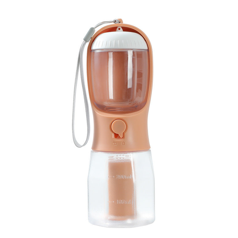 Pet Three-in-One Portable Cup for Feeding and Drinking