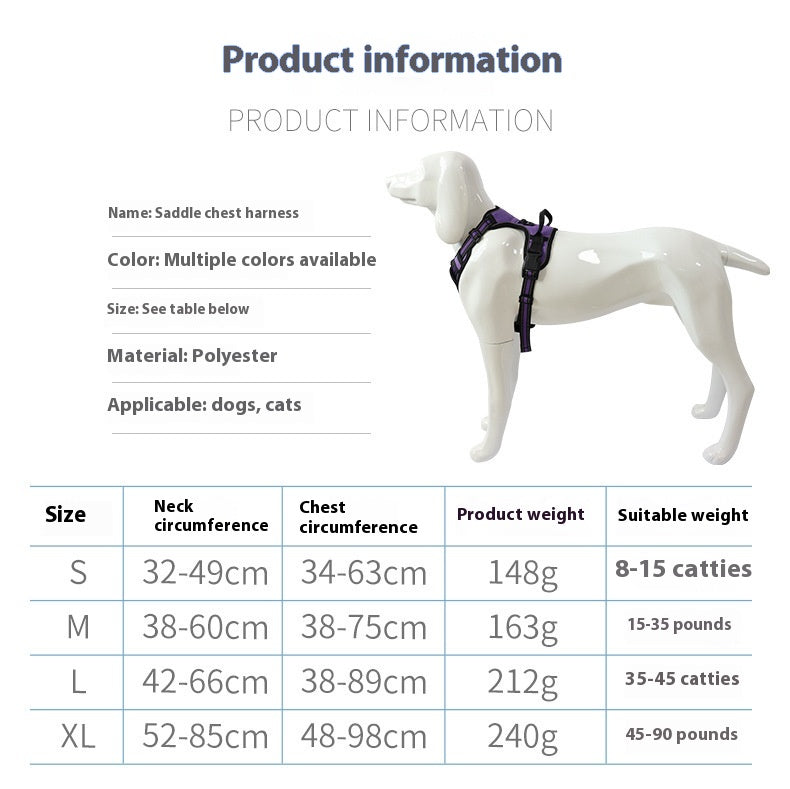 Pet Reflective Vest/Harness