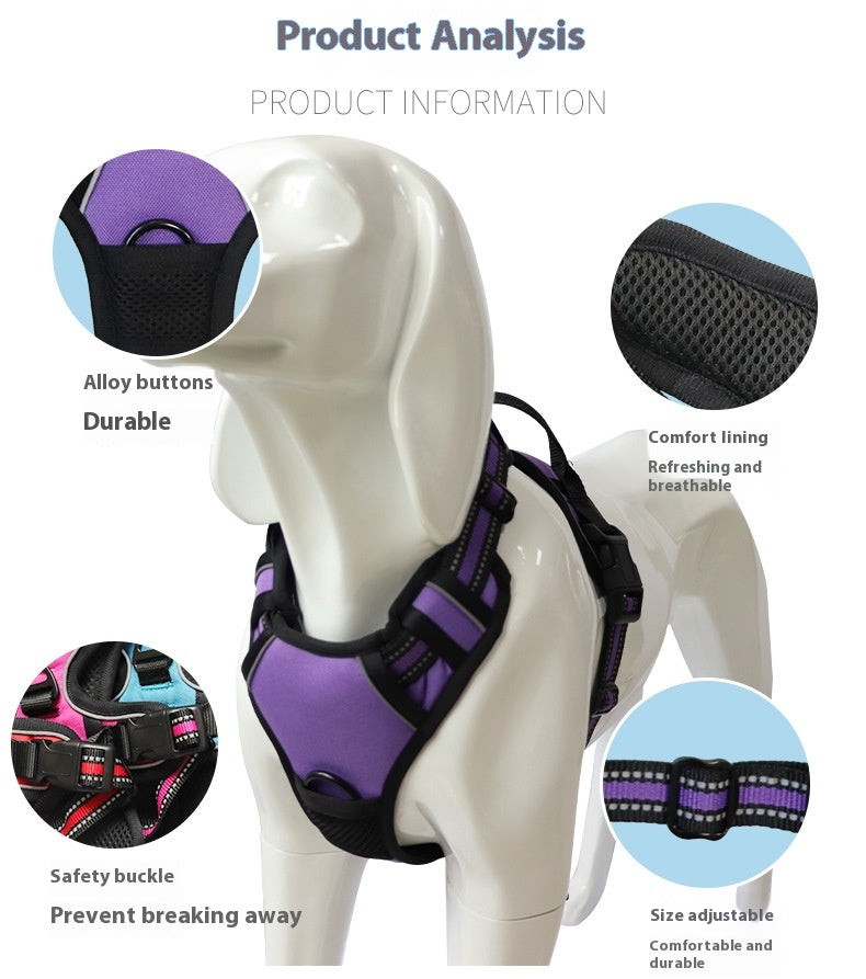 Pet Reflective Vest/Harness