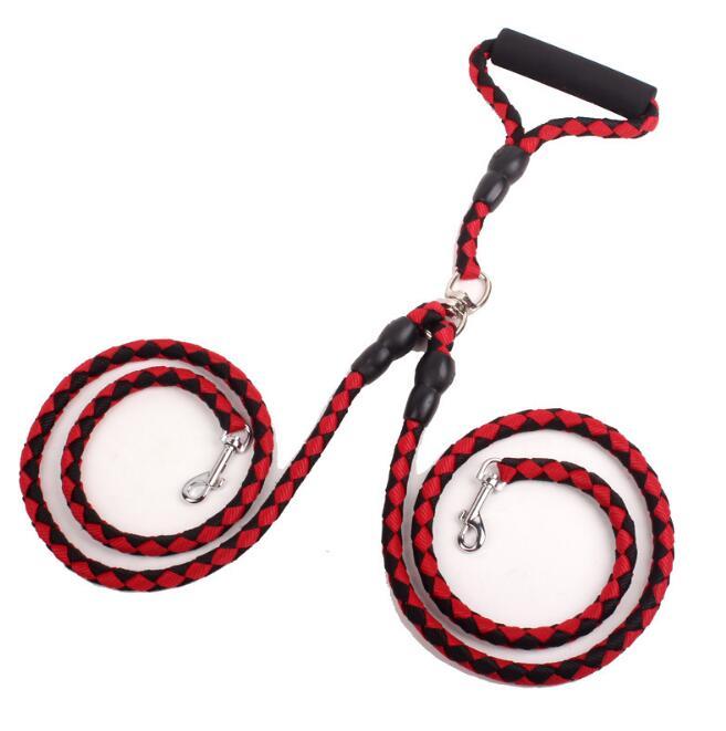 Double-Ended Traction Rope Pet Collar
