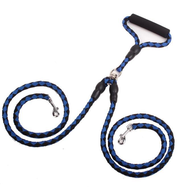 Double-Ended Traction Rope Pet Collar