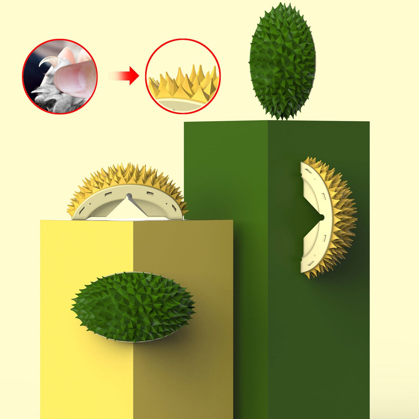 Durian Brush Self Groomer
